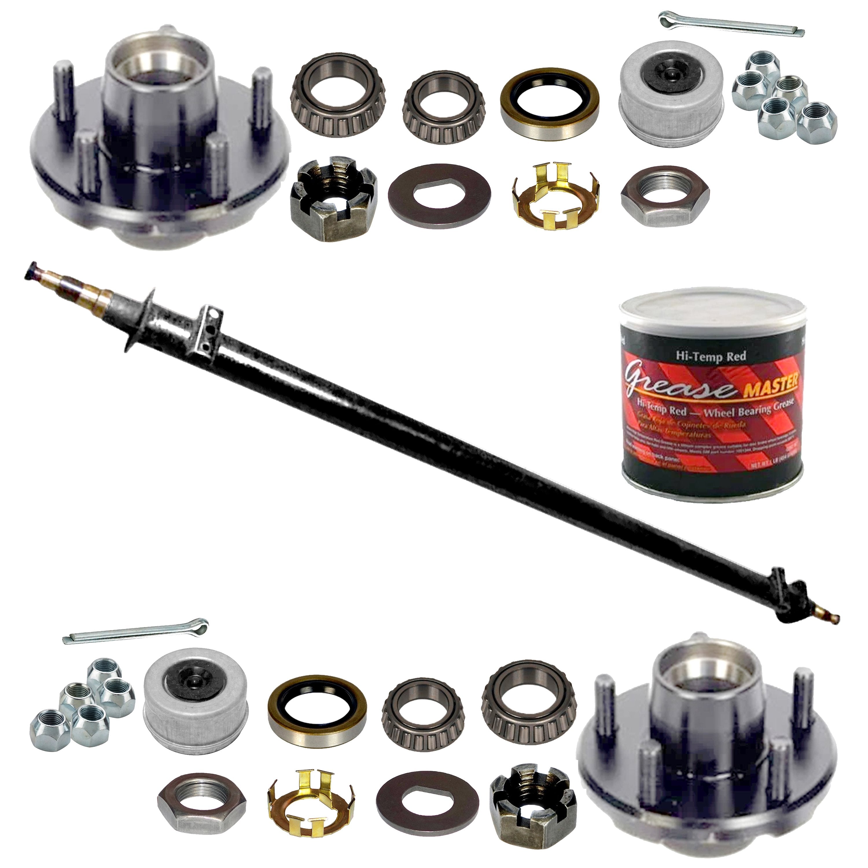 Axle Kit BYO The Trailer Parts Outlet
