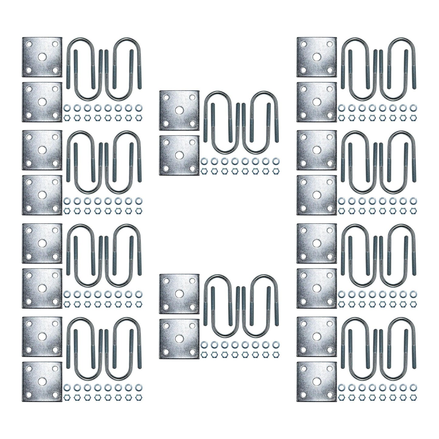 3/8" Trailer U-bolt kit for 1 3/4" Tube 2000 lb Axles