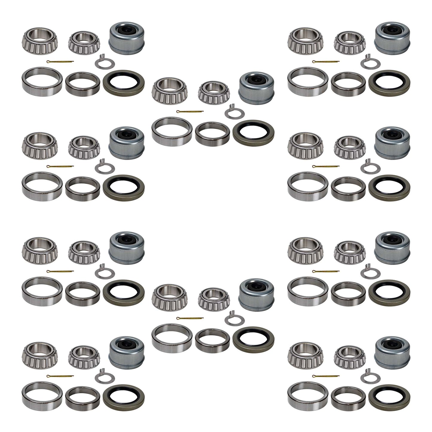 7000 lb Trailer Bearing Kit - Dexter Compatible