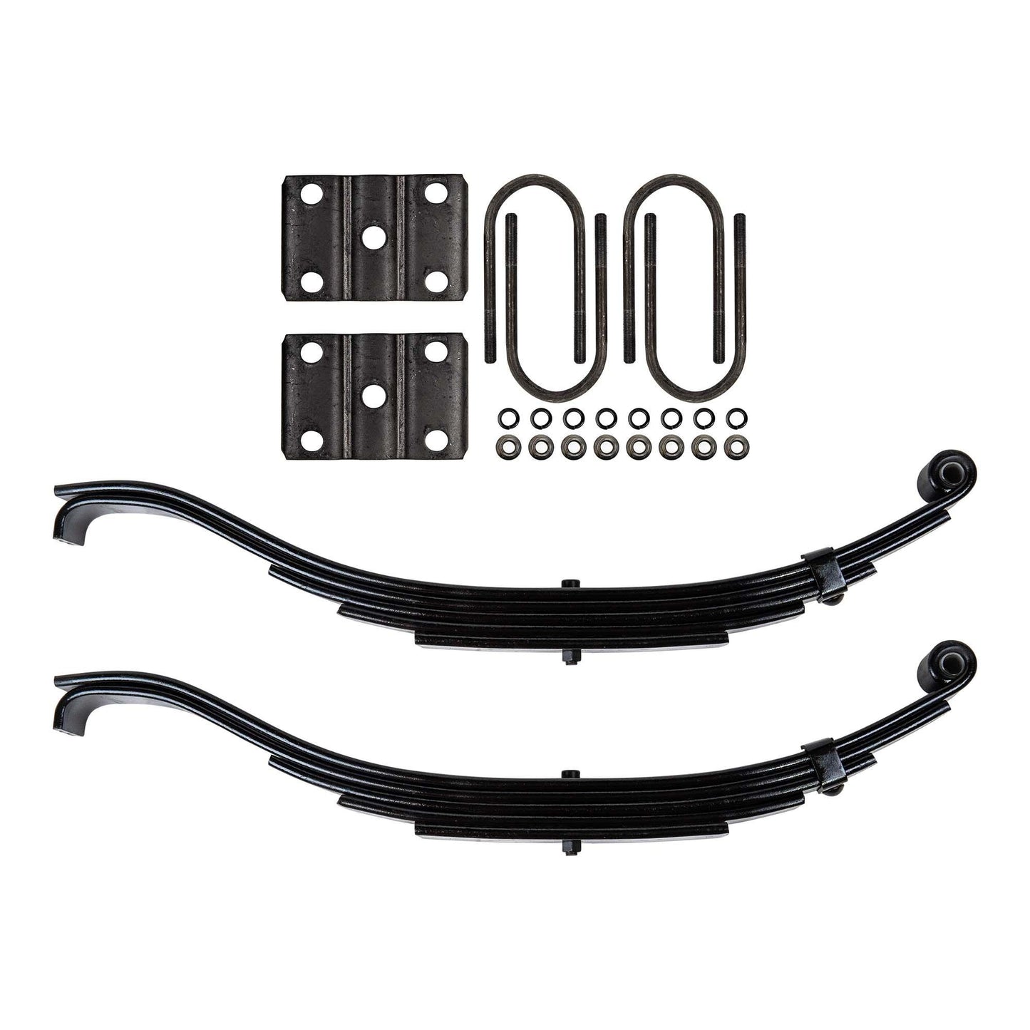 Trailer 5 Leaf Slipper Spring Suspension Kit for 3" Tube 7000 lb Axles