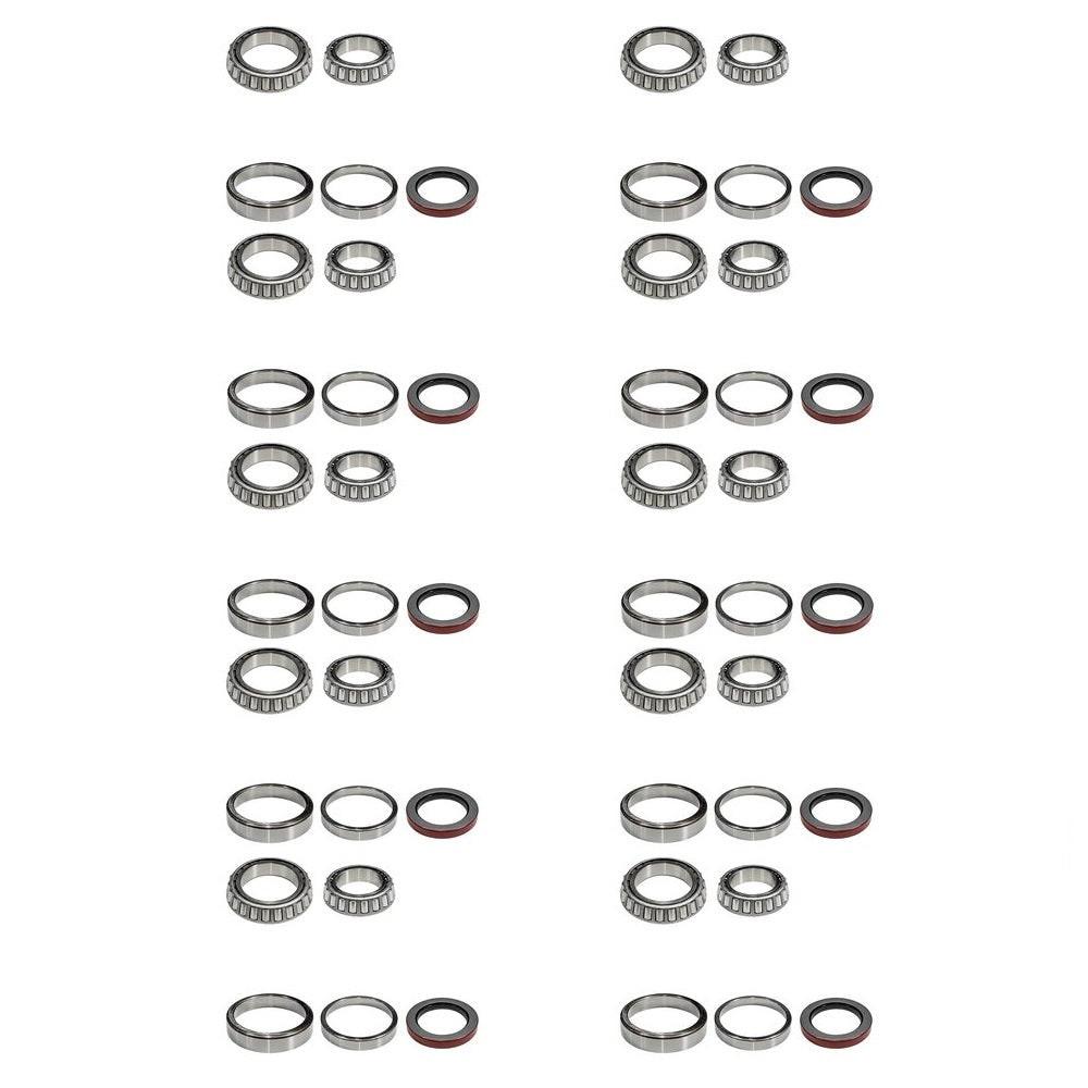 10,000 lb Heavy Duty Trailer Bearing Kit - Dexter Compatible