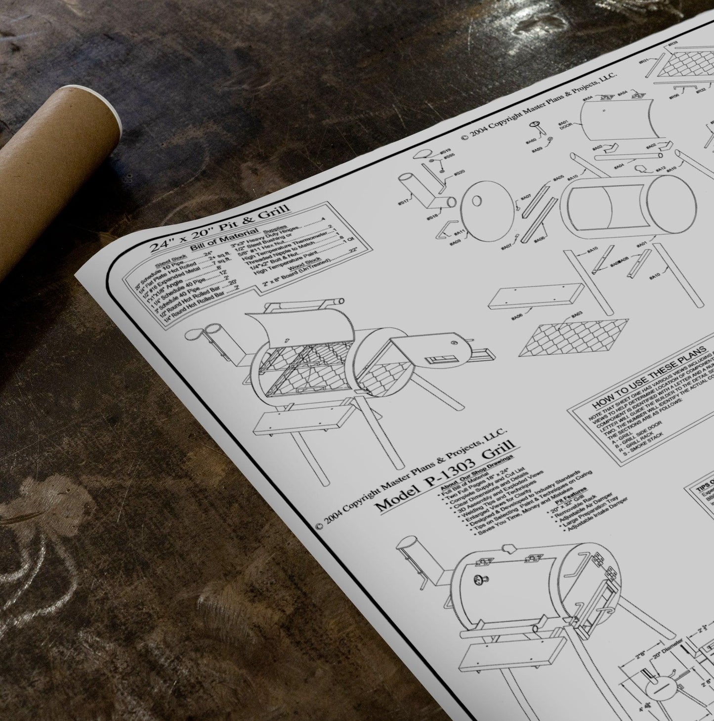 Pit & Grill Plan- How-to Steps