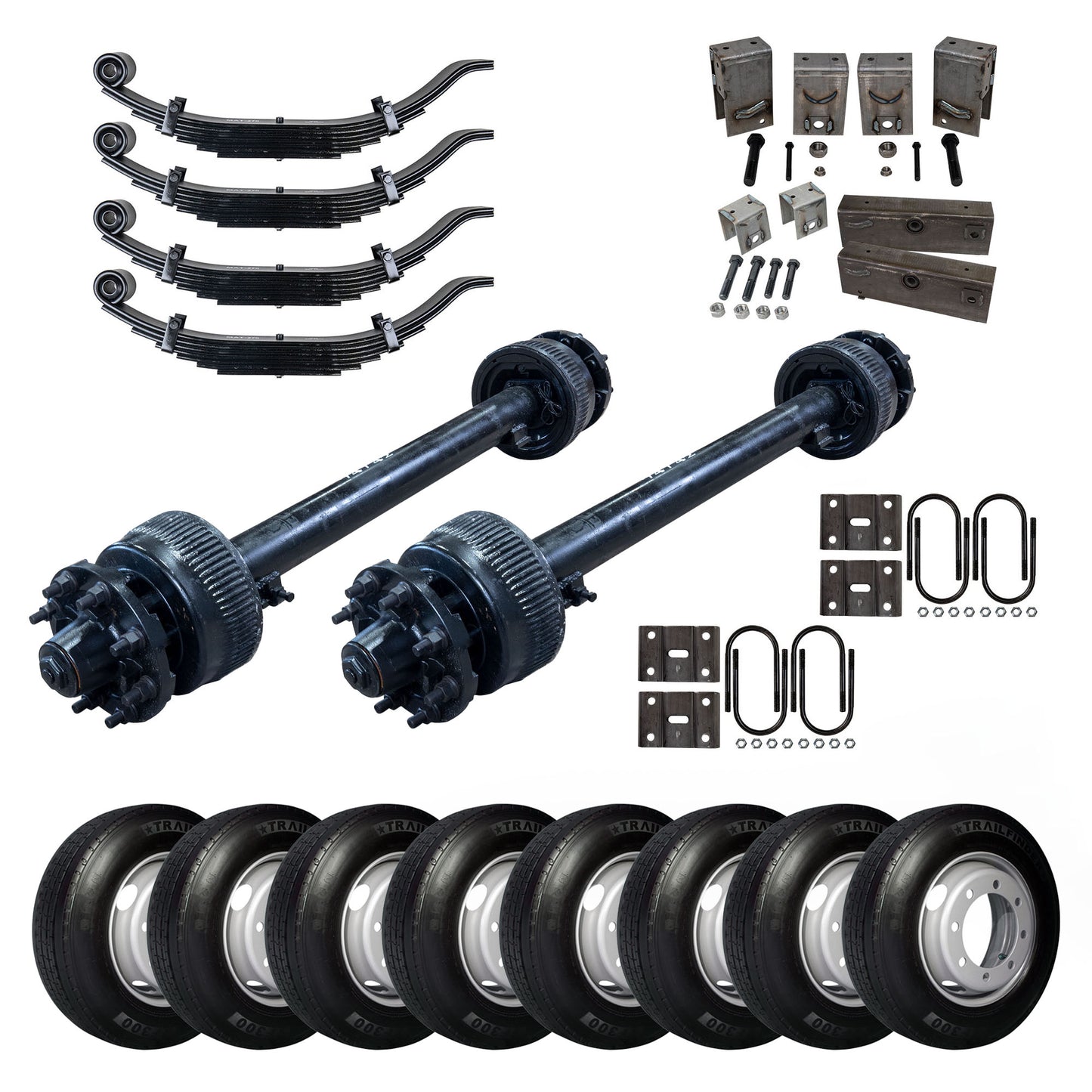 15,000 lb TK Tandem Axle Trailer kit - 30K Capacity (Original Series)