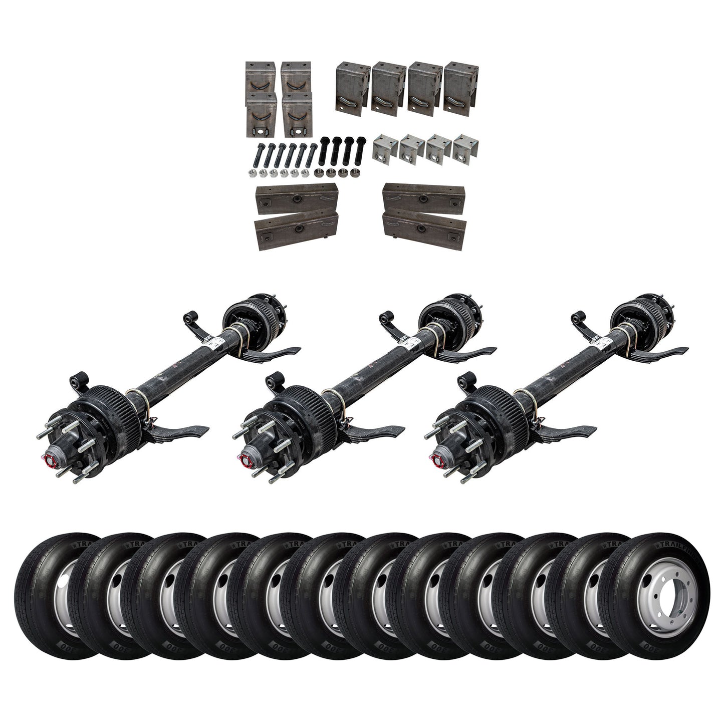 16,000 lb Lippert Triple TK Axle Trailer kit - 48K Capacity (Original Series)