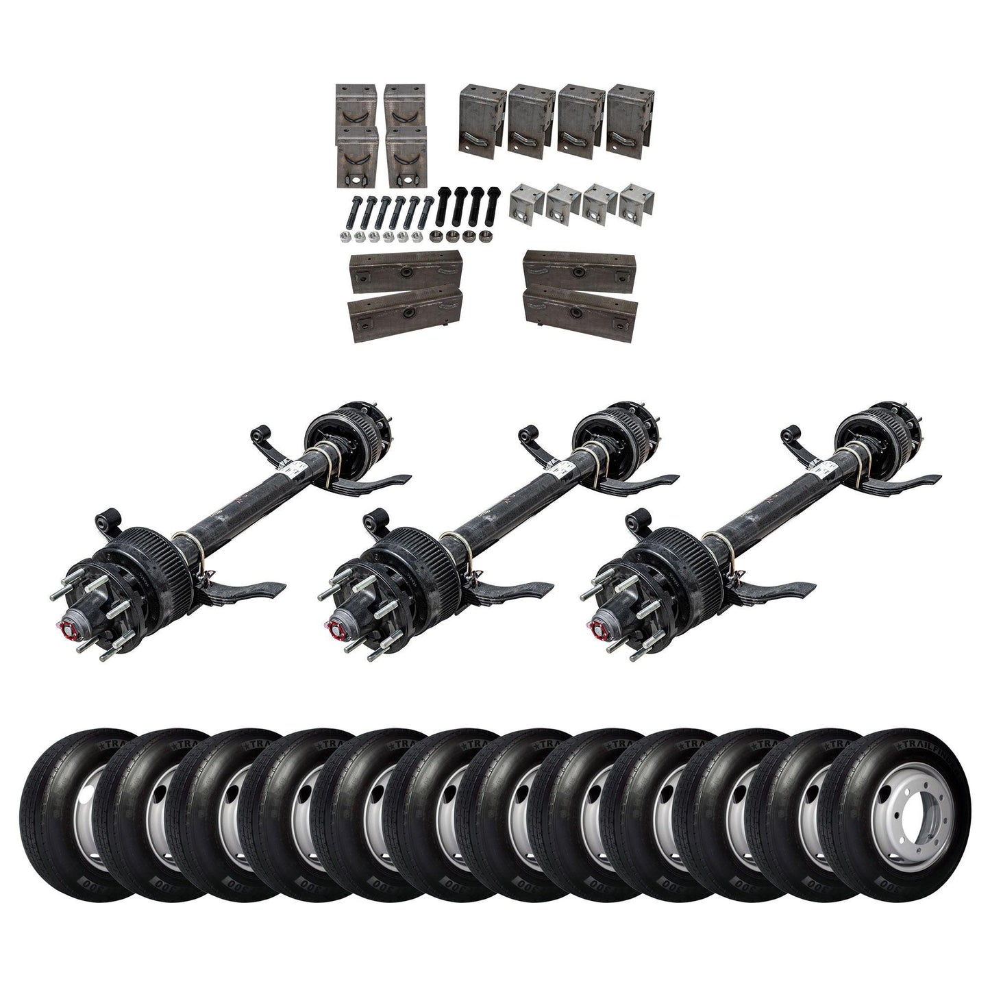 16,000 lb Lippert Triple TK Axle Trailer kit - 48K Capacity (Original Series)