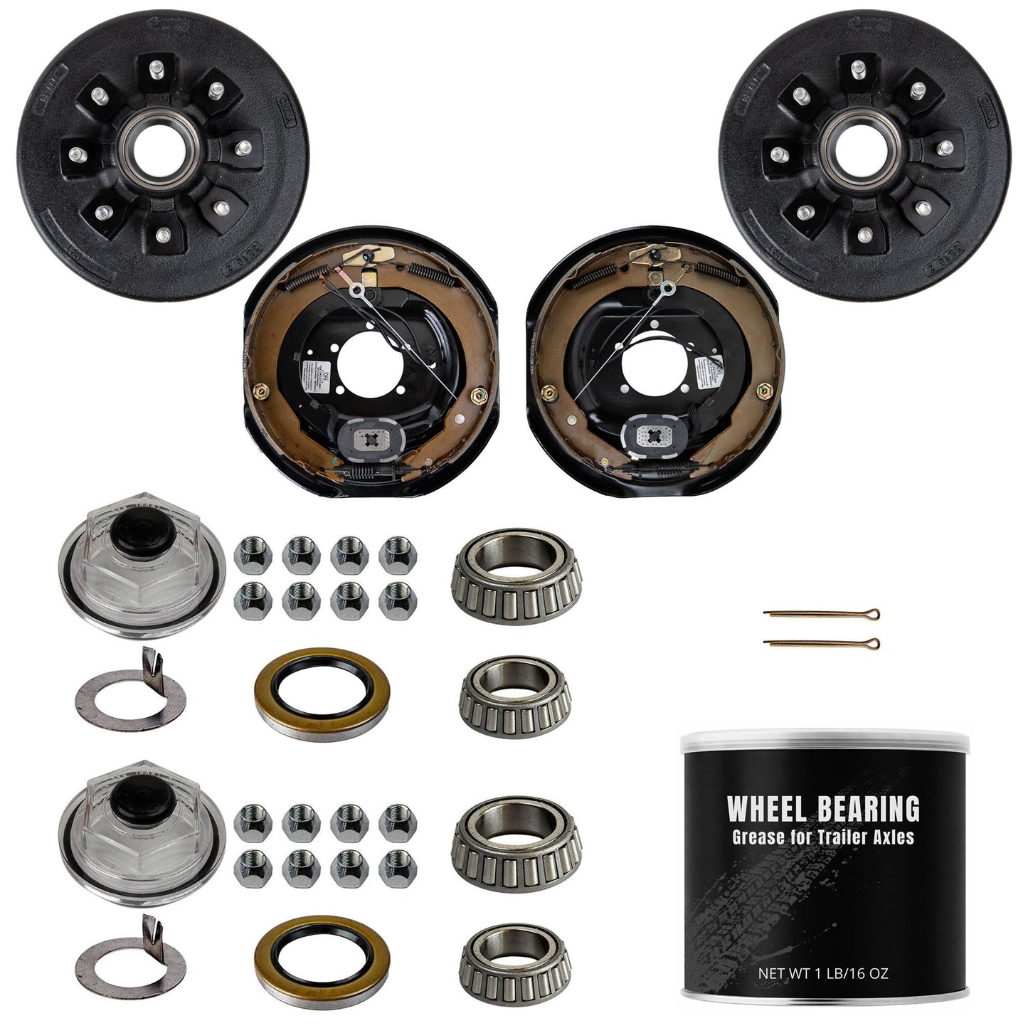 8000 lb Hybrid Axle Service Kit - 8 Lug