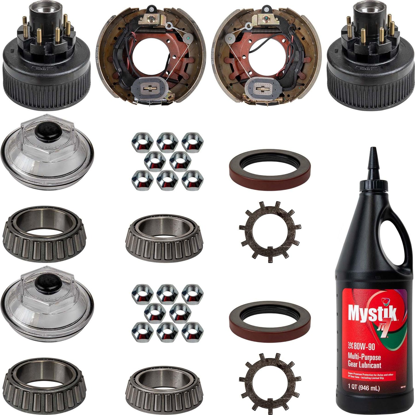 12,000 lb TK Trailer Axle Service Repair Kit