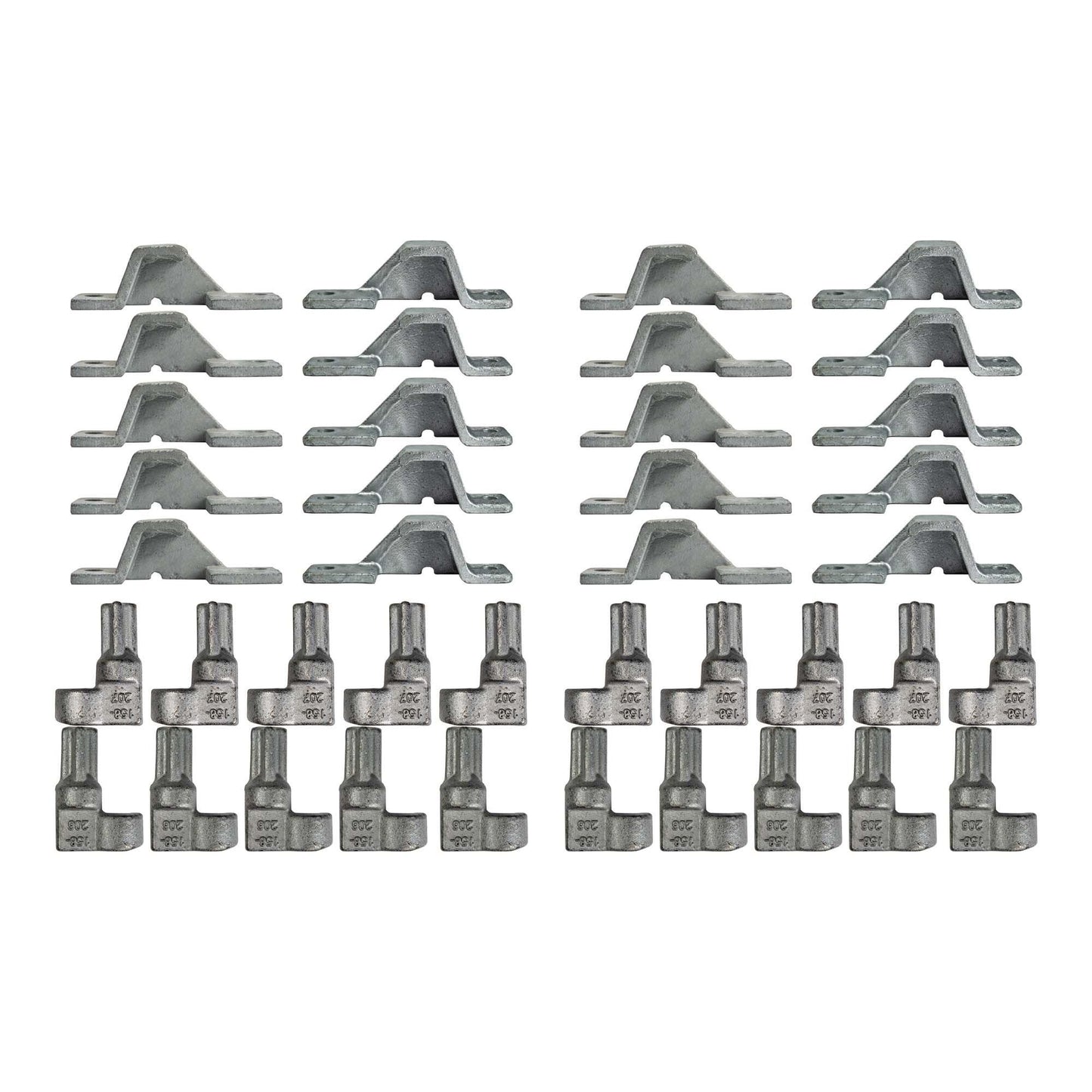 Dump Trailer Cam Lock Door Assembly Set