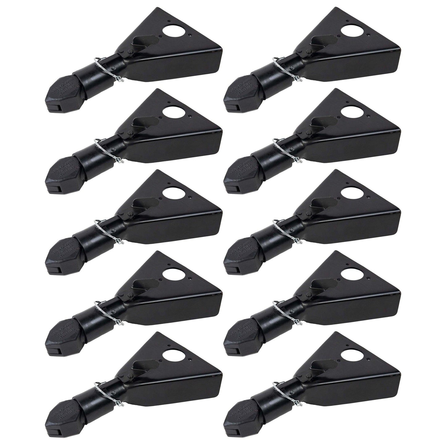 RAM 7K A-Frame Cast Trailer Coupler - 7000 lb 2" Bulldog Style - The Trailer Parts Outlet