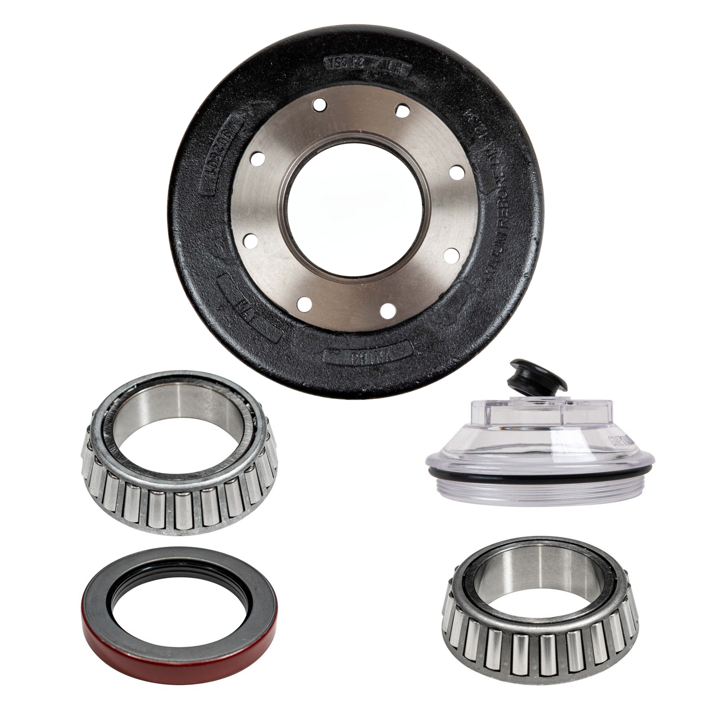 12K-15K Axle TK Drum - 12000lb-15000 lb capacity - 8x6.5"