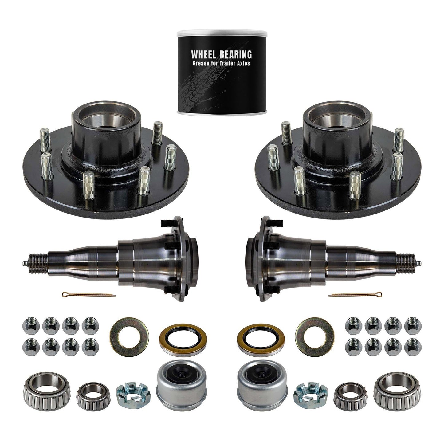 7000 lb Weld Your Own Idler Axle Kit