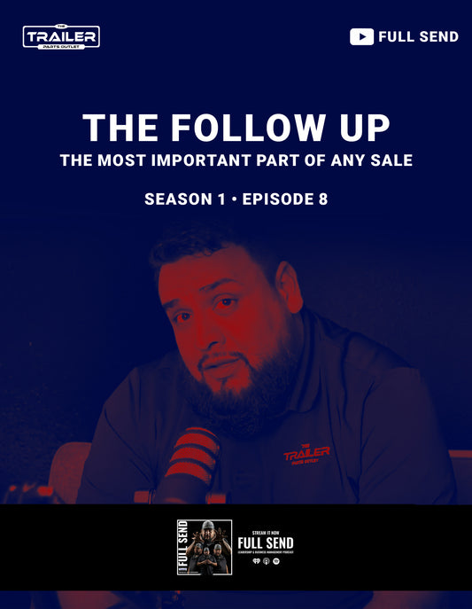 The most important part of any sale! THE #FOLLOW #UP