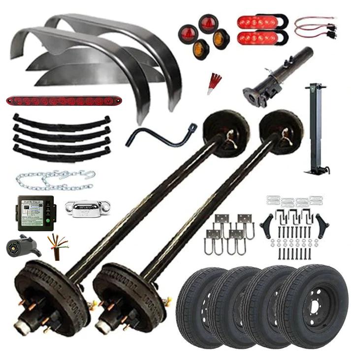 Lowboy Trailer Plan Kits | Midnight Series | The Trailer Parts Outlet