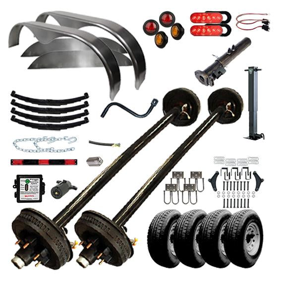 Lowboy Trailer Plan Kits | Original Series | The Trailer Parts Outlet