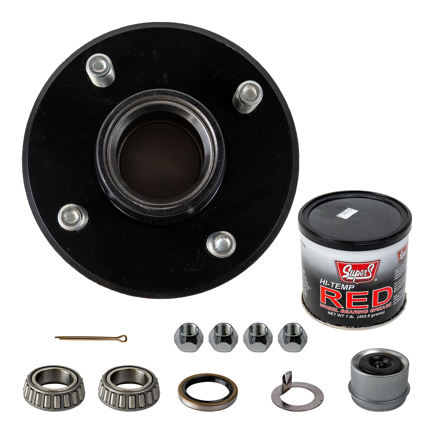 2k Trailer Axle Hub - 4 or 5 Lug