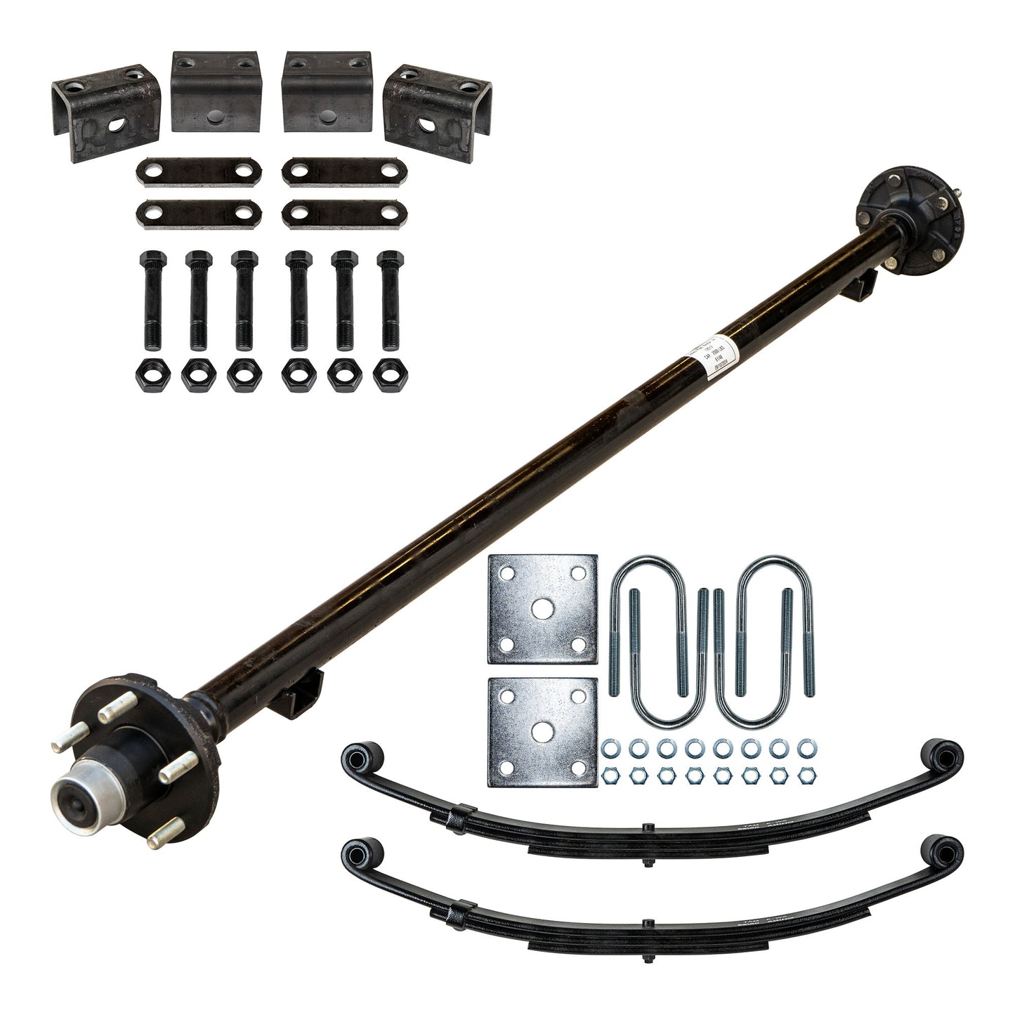 2000 lb TK Single Axle Kit - 2K Capacity (Axle Series)