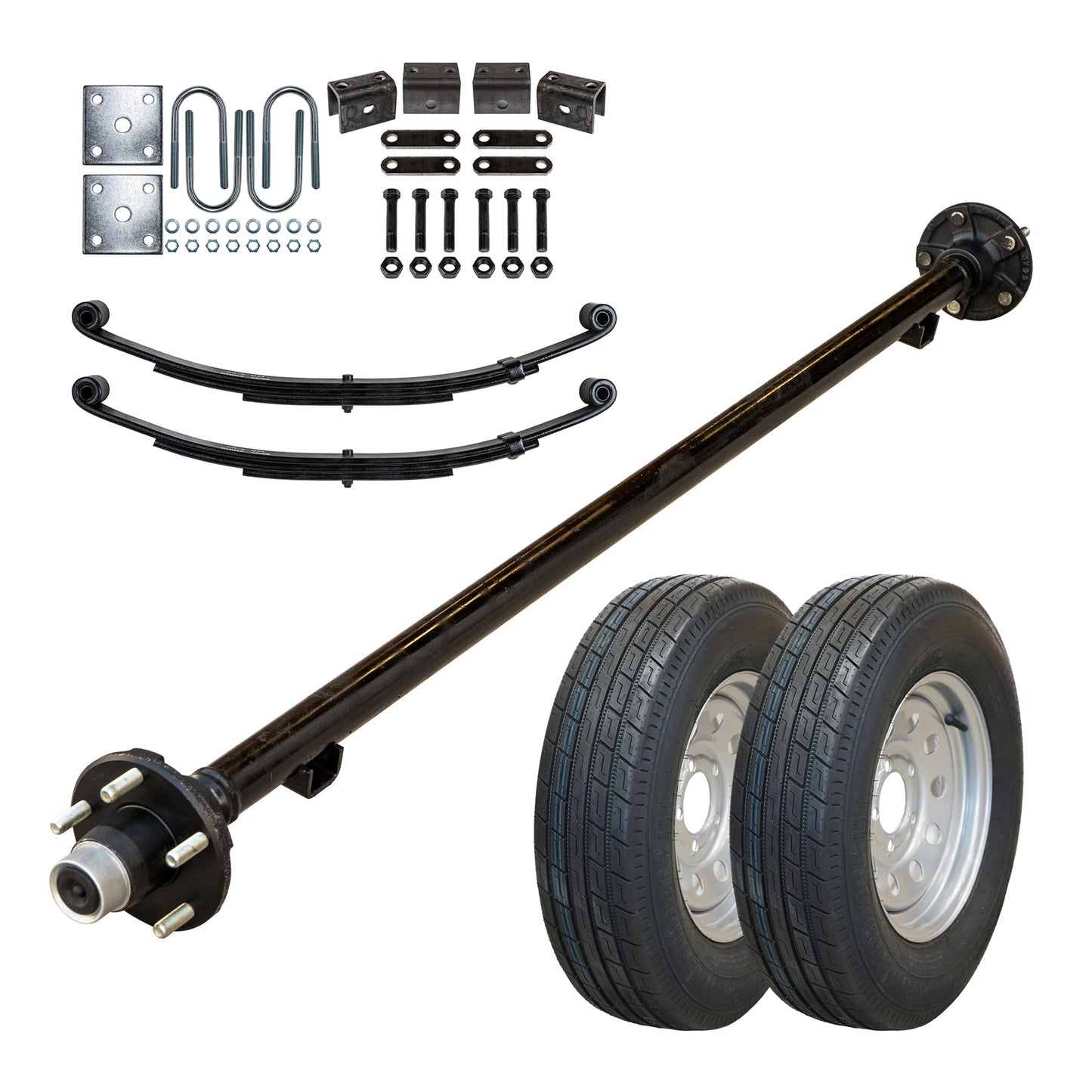 2000 lb Single Axle TK Trailer kit - 2K Capacity (Original Series)