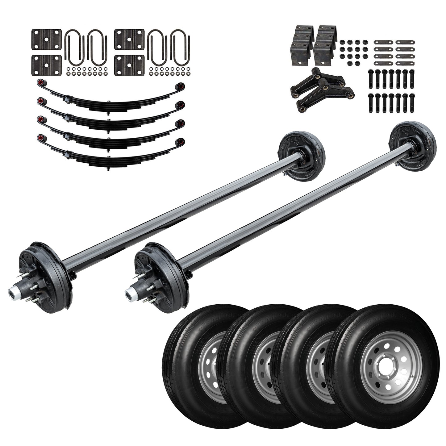 6000 lb Heavy Duty Tandem Axle TK Trailer Kit - 12K Capacity - (Original Series)