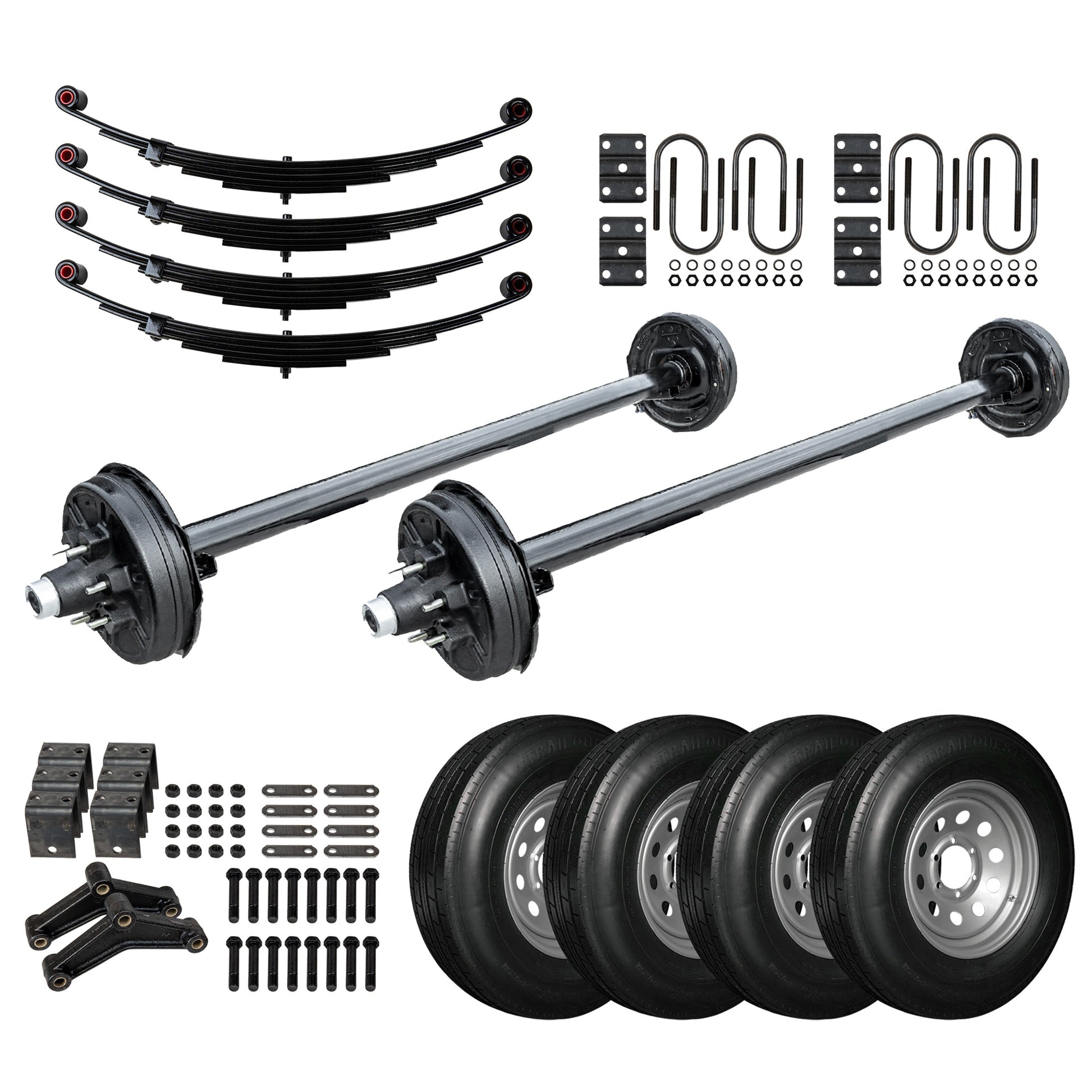 6000 lb Heavy Duty Tandem Axle TK Trailer Kit - 12K Capacity - (Original Series)