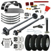 6000 lb TK Tandem Axle Trailer Parts Kit - 12K Capacity LD (Complete Original Series)