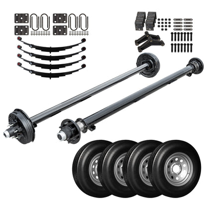 6000 lb Tandem Axle LD TK Trailer kit - 12K Capacity (Original Series)