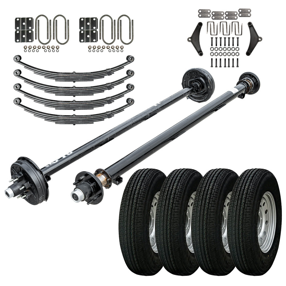 5200 lb Single Axle LD TK Trailer Kit - 5.2k Capacity - (Original Series)