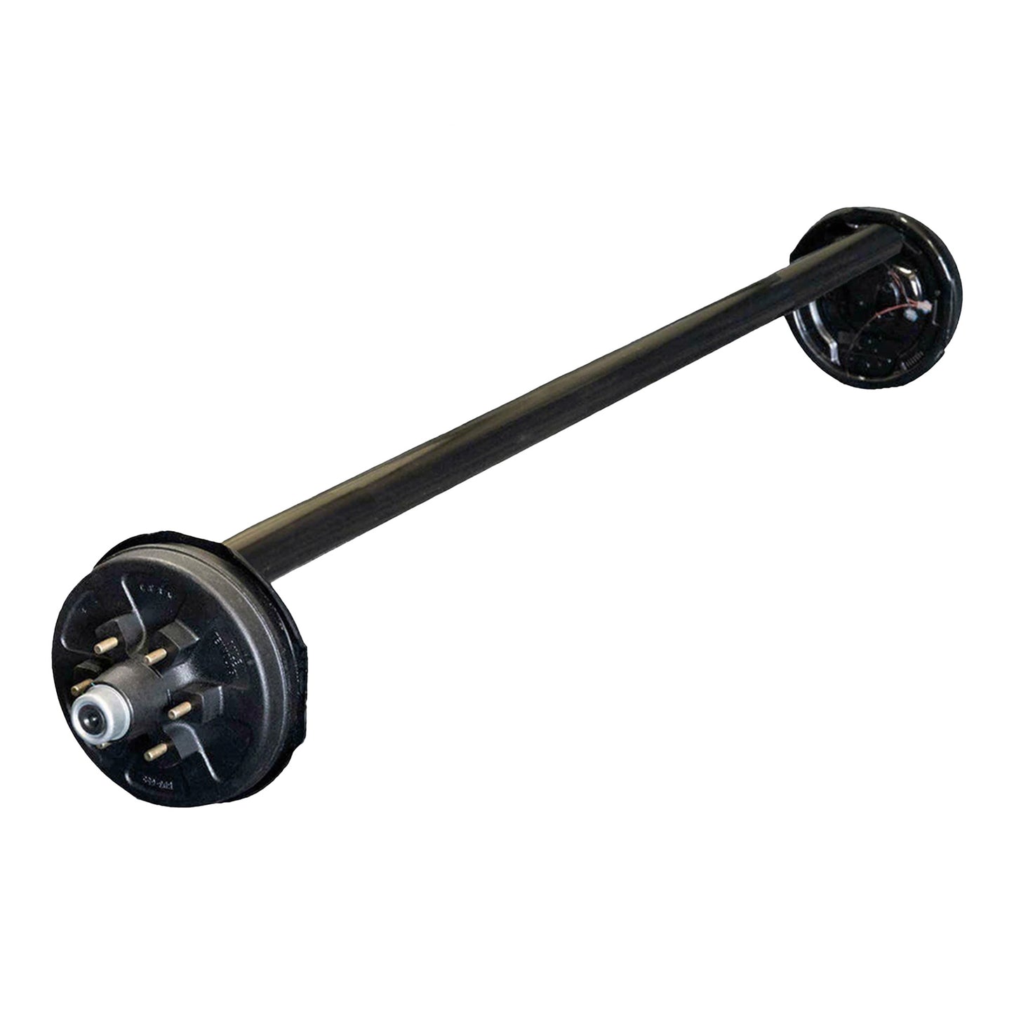 6k TK Trailer Axle - 6000 lb Electric Brake 6 lug - (4" Drop)