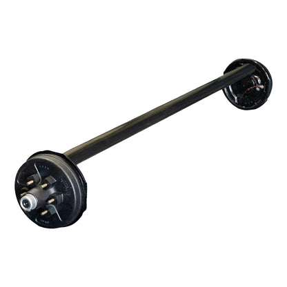 6k TK Trailer Axle - 6000 lb Electric Brake 6 lug - (4" Drop)