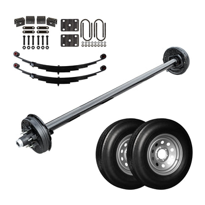 6000 lb Single Axle HD TK Trailer kit - 6K Capacity (Original Series)