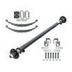 6000 lb TK Light Duty Single Axle Kit - 6K Capacity (Axle Series) - The Trailer Parts Outlet