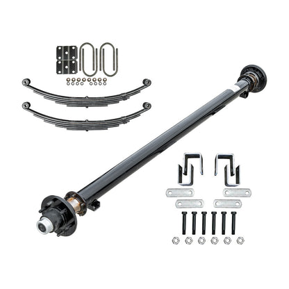 6000 lb TK Light Duty Single Axle Kit - 6K Capacity (Axle Series) - The Trailer Parts Outlet