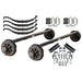 7000 lb TK Tandem Axle HD Kit - 14K Capacity (Drop Axle Series) - The Trailer Parts Outlet
