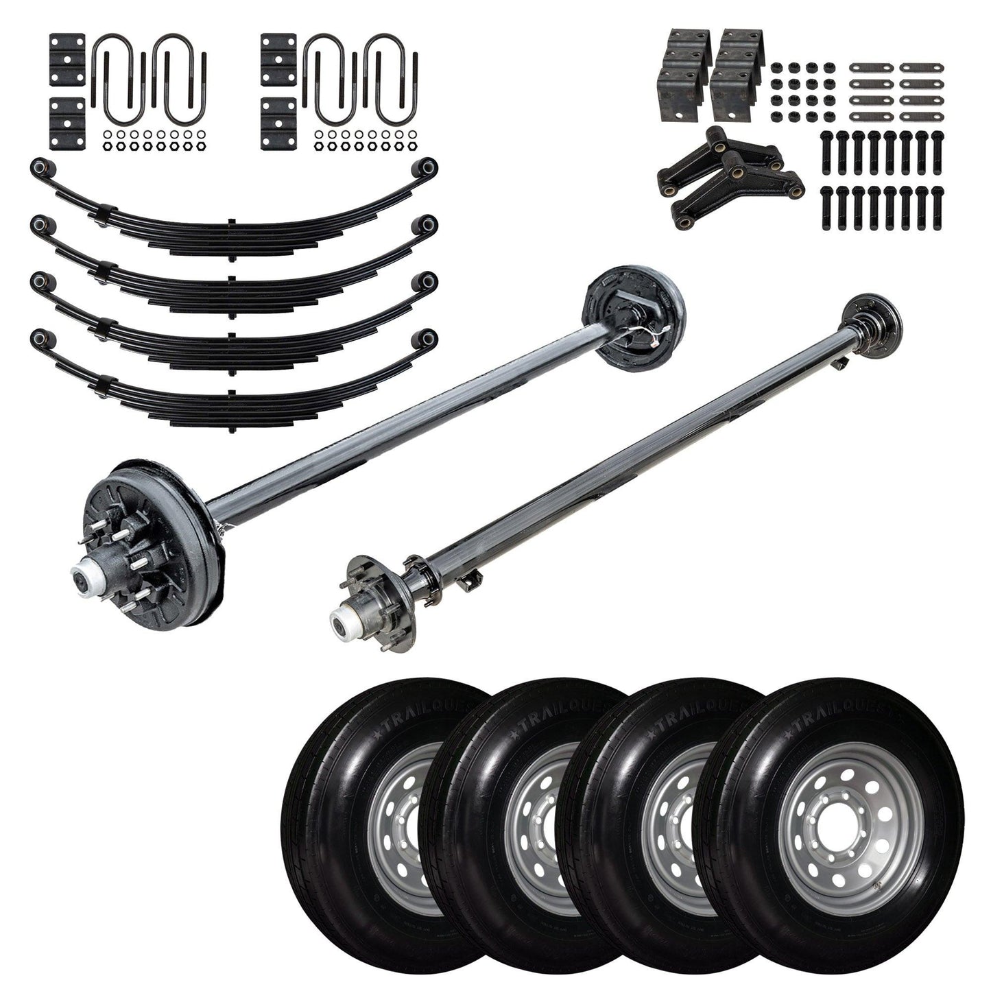 7000 lb Light Duty Tandem Axle TK Trailer kit - 14K Capacity (Original Series)
