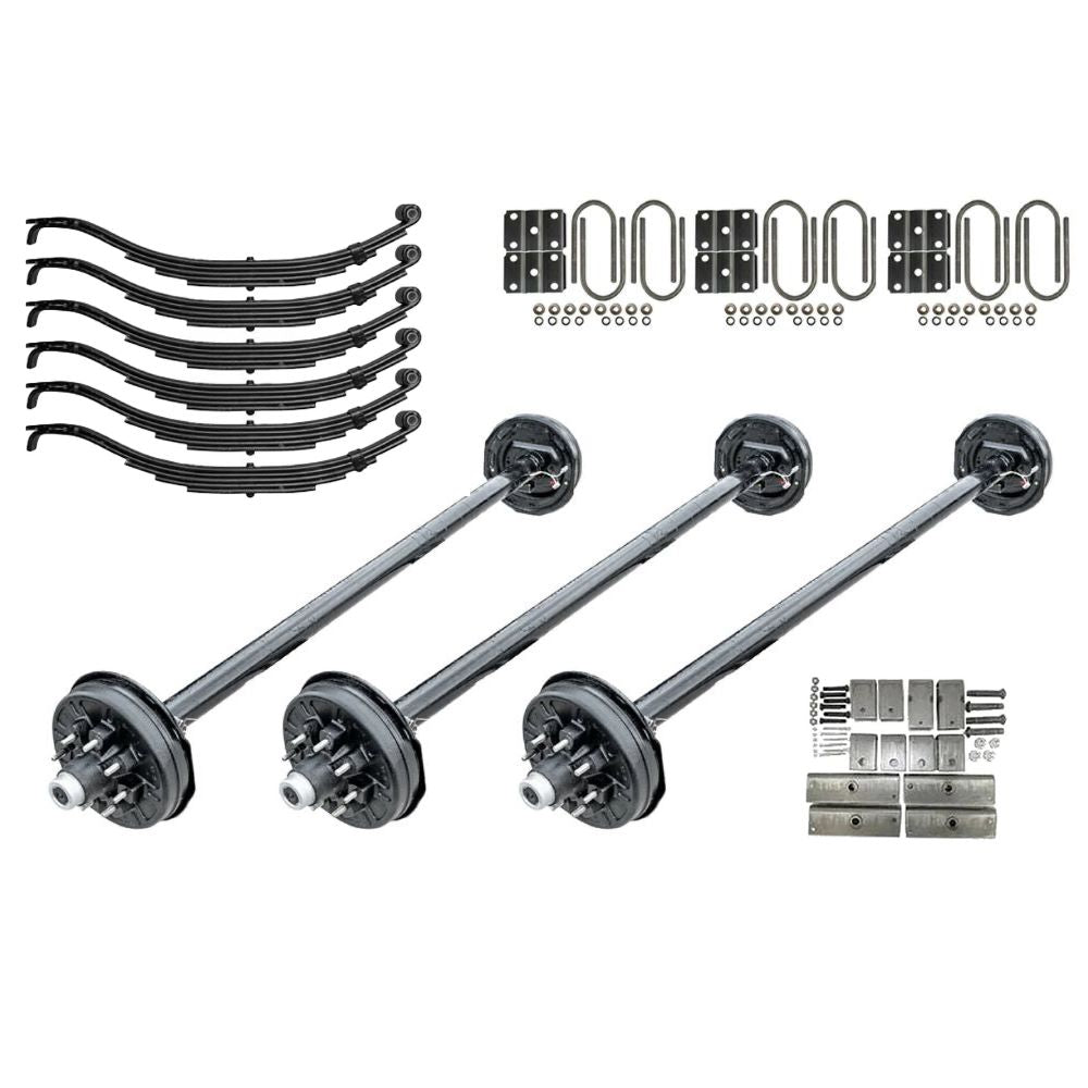 3500 lb Drop Trailer Axles