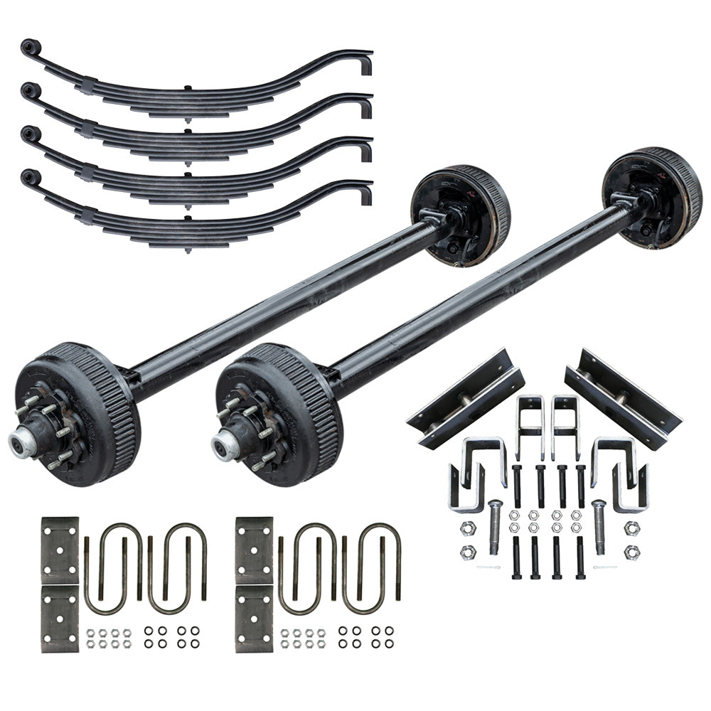 3500 lb Drop Trailer Axles