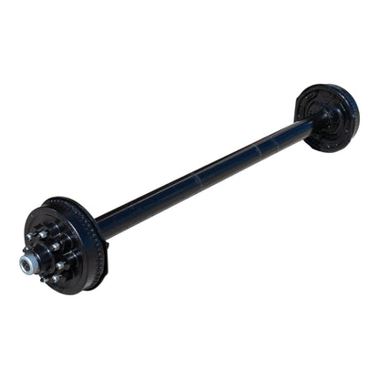 8k TK Hybrid Trailer Axle - 8000 lb Electric Brake 8 lug 9/16" Studs (12" x 2" Brake - 3.5" Tube)