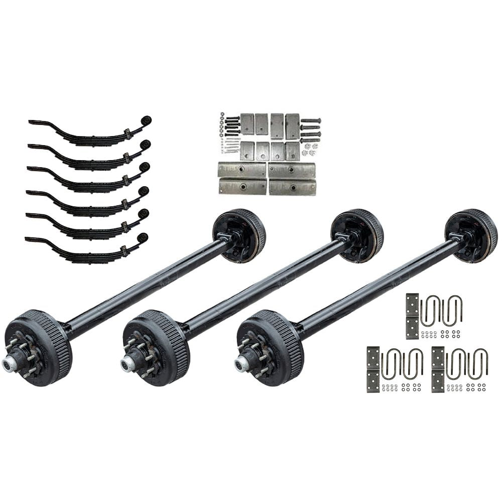 3500 lb Drop Trailer Axles