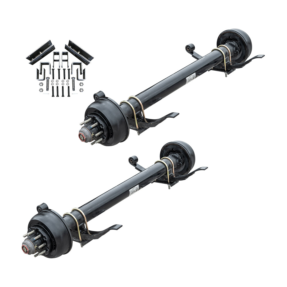 3500 lb Drop Trailer Axles