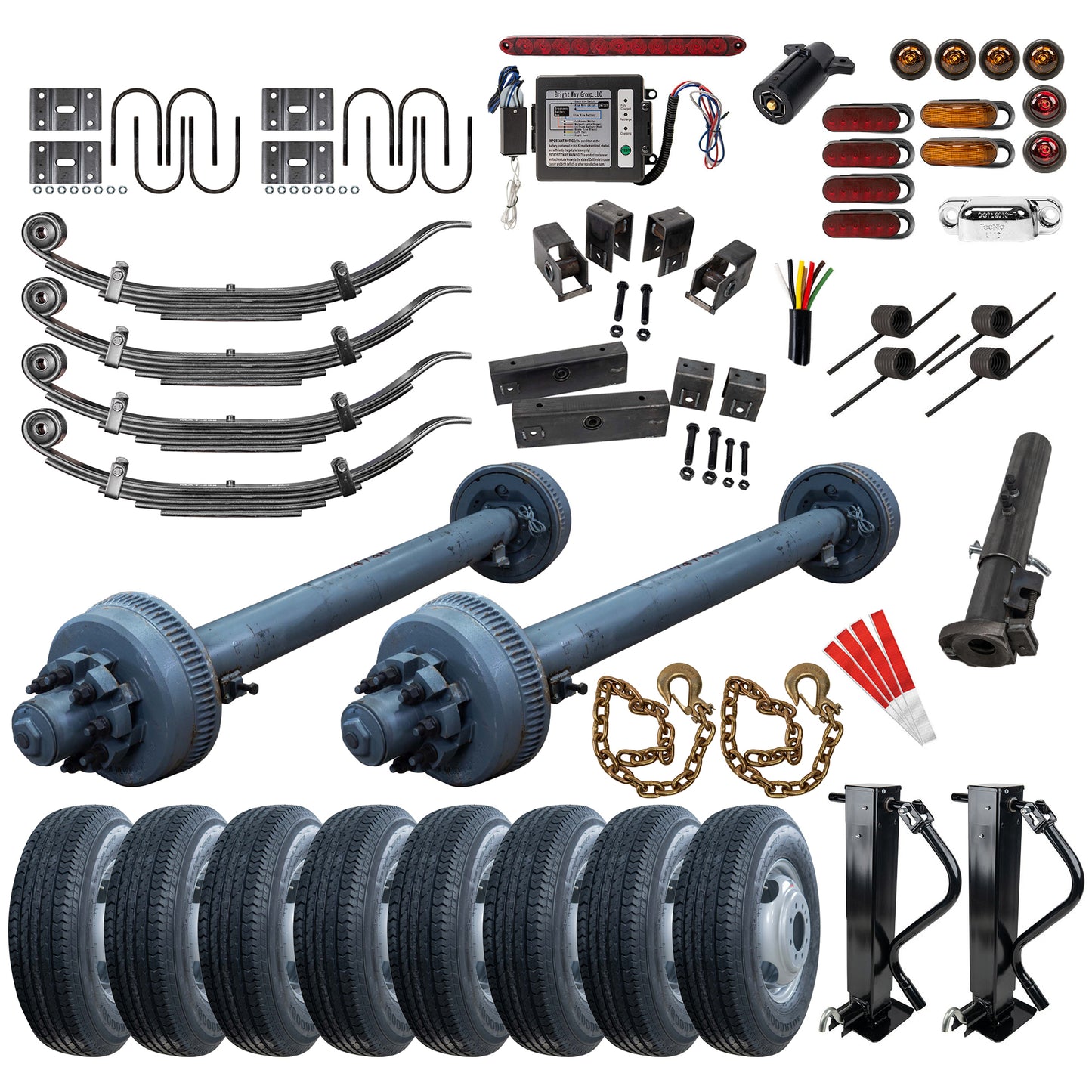 10000 lb Tandem Axle TK Trailer kit - 20K Capacity - (Original Series)