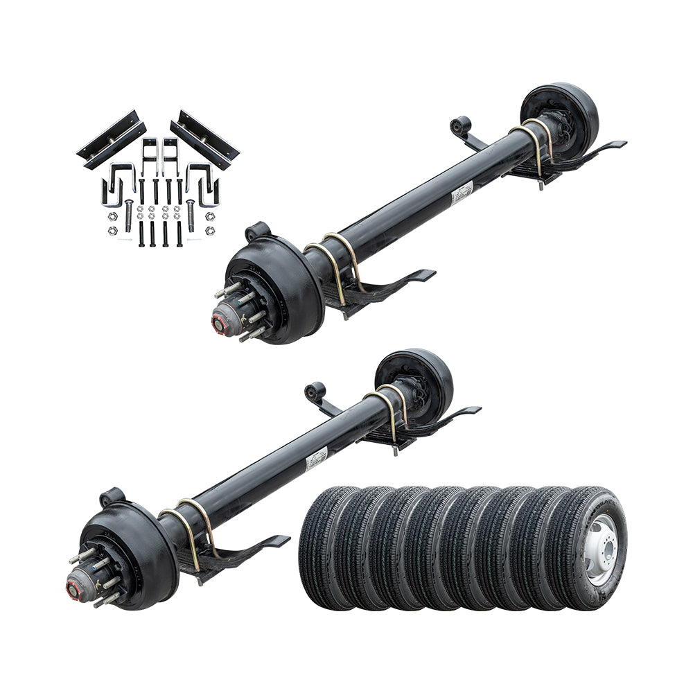 3500 lb Drop Trailer Axles