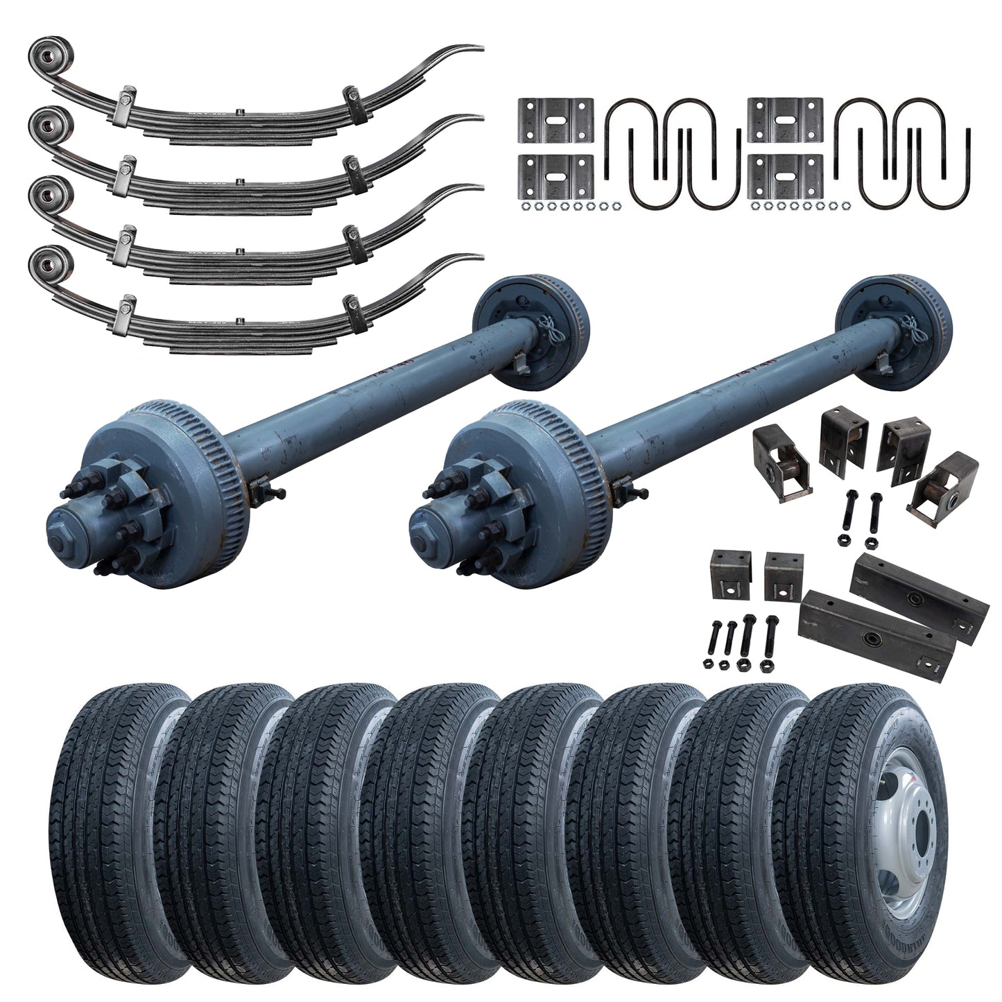 10000 lb Tandem Axle TK Trailer kit - 20K Capacity - Super Single (Original Series)