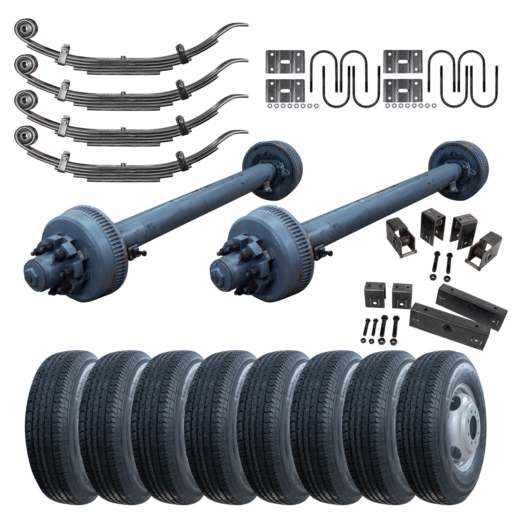 3500 lb Drop Trailer Axles