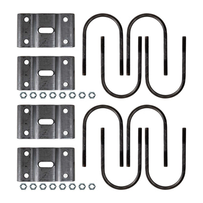 5/8" Trailer U-bolt kit for 5" Tube 10000 lb Axles - Set of 2
