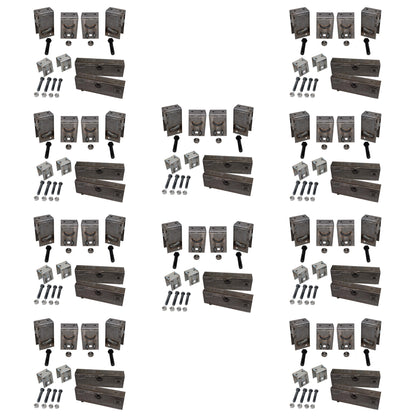 Trailer Tandem Slipper Suspension / Hanger Kit for 12000 - 16000 lb axles