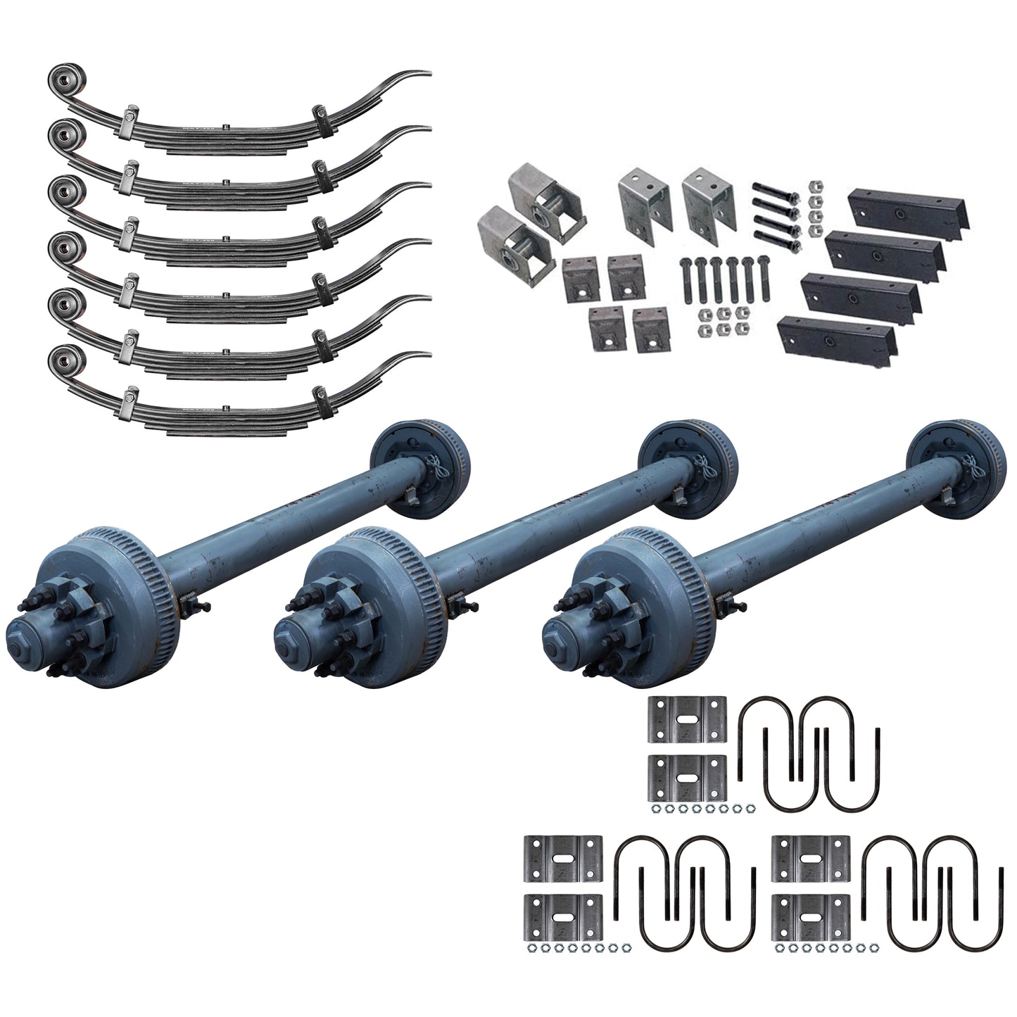 10,000 lb TK Triple Axle Kit - 30K Capacity (Axle Series)