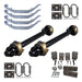 12,000 lb TK Tandem Axle Kit - Hydraulic Brake - 24K Capacity (Axle Series)