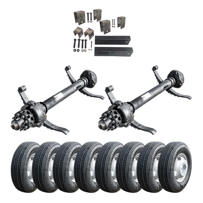 12k Dexter Trailer Axle - 12000 lb Hydraulic Disc Brake 8 lug