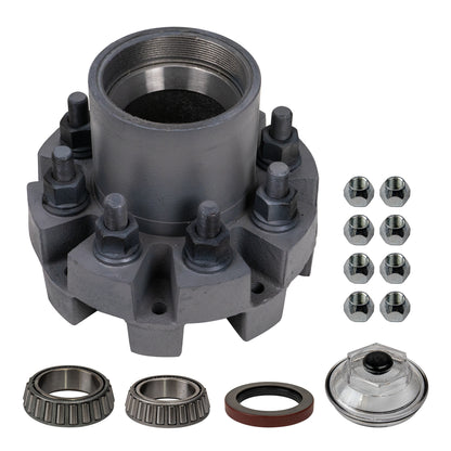 12k Trailer Axle Hub - 8 Lug - TK - Hub Assembly