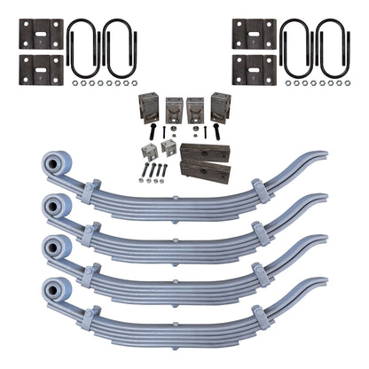 5 Leaf 30 1/2" x 3" Wide Trailer Heavy Duty Slipper Spring for 12000 lb Axles