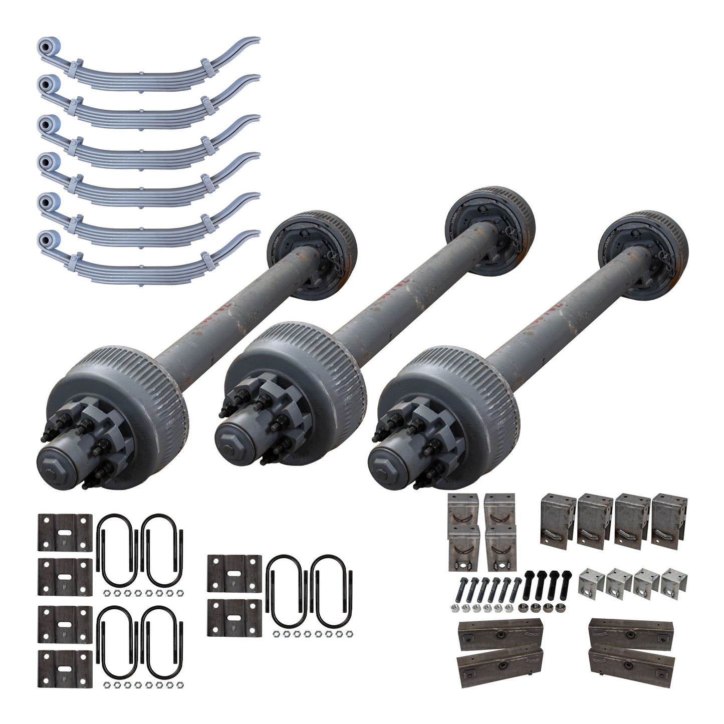 12,000 lb TK Triple Axle Kit - 36K Capacity (Axle Series)